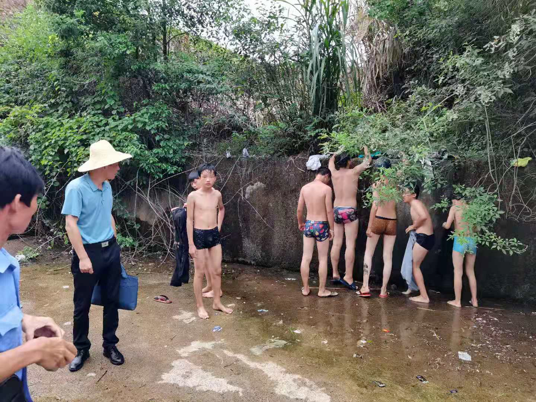 祁阳：严密巡防 织牢“防溺水”安全网
