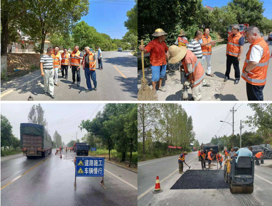 公路建设养护中心:战高温斗酷暑 保障公路安全畅通