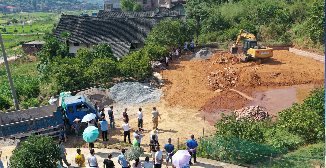 祁阳依法拆除一起非法占用土地建筑