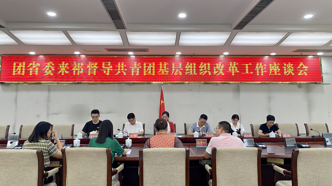团省委来祁调研县域共青团基层组织改革工作