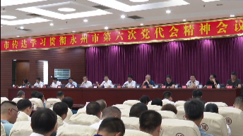祁阳市召开传达学习贯彻第六次党代会精神专题会议