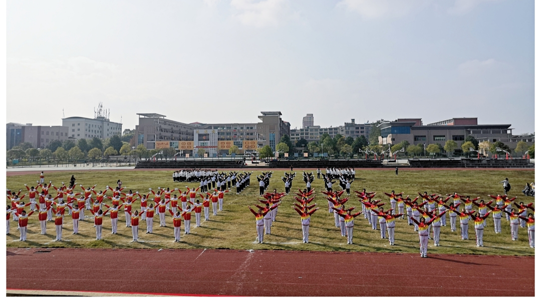 扬体育精神，展少年风采  ——浯溪第一中学举行广播体操比赛
