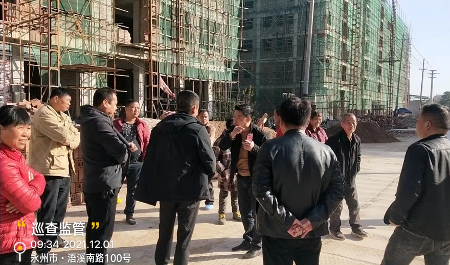长虹街道国土资源所：为万寿路安置户建房保驾护航