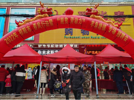 羊角塘镇举办“春风行动暨脱贫劳动力”专场招聘会