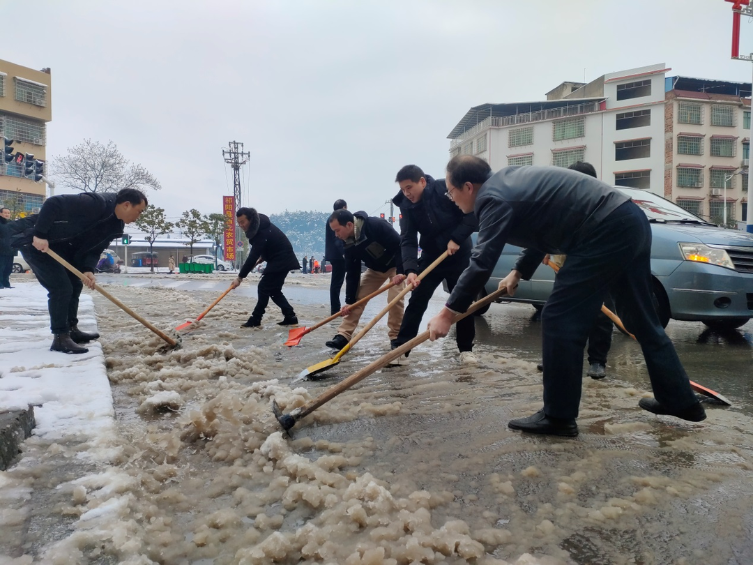 祁阳市民政局多措并举应对雨雪冰冻天气