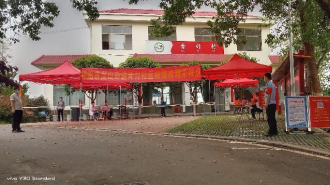 祁阳市龙山街道开展区域核酸检测应急演练