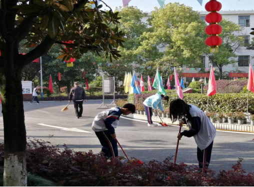 浯溪二中：开展劳动实践 促进素质提升
