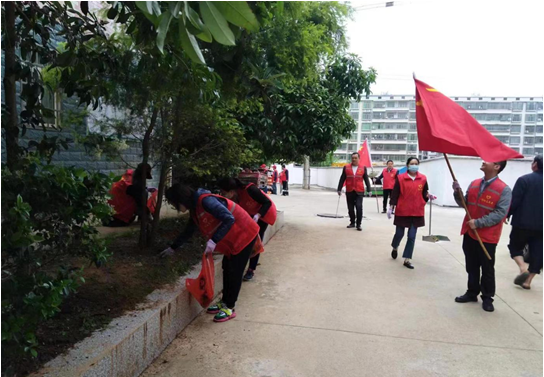 祁阳市人大机关志愿者以实际行动助力文明城市创建