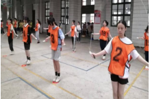 浯溪二中：圆满完成初中毕业学生体育中考
