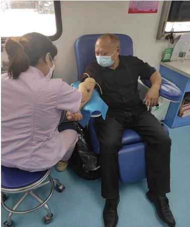 祁阳市自来总水公司积极组织开展义务献血活动