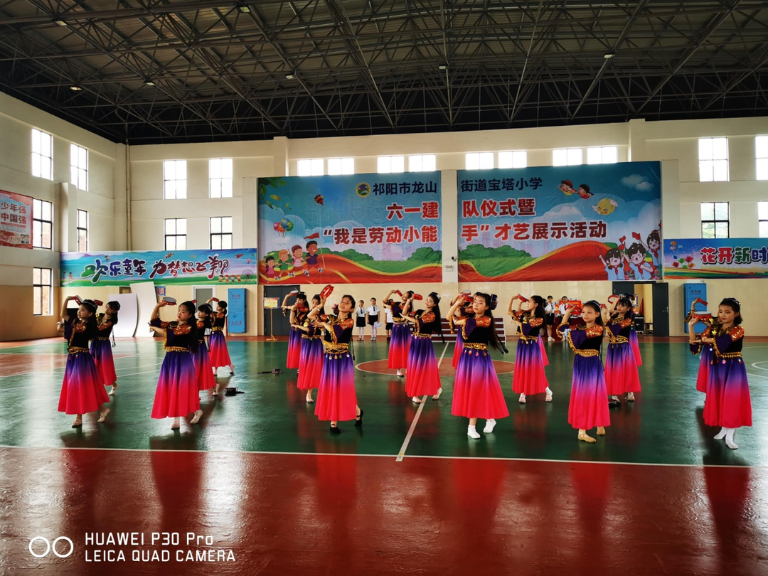 宝塔小学：技能展示庆六一  劳动教育促成长