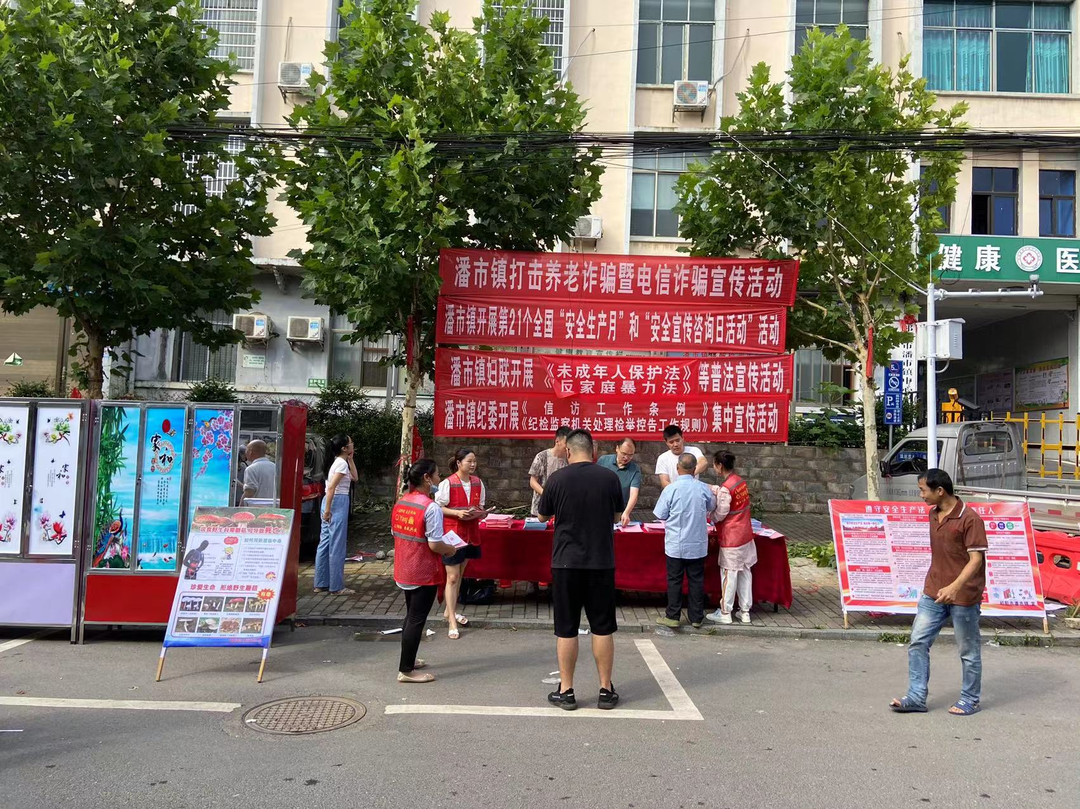 潘市镇开展《信访工作条例》宣传活动