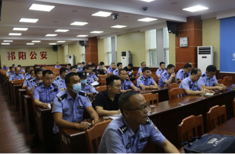 祁阳交警：开展交通管理业务培训 给民辅警“补钙”