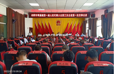 祁阳市梅溪镇一届人大三次会议胜利召开