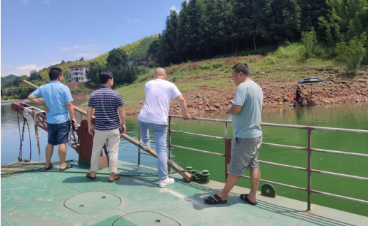大江水库管理所：开展防溺水及安全巡查