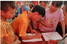 肖家完小:家校同心防溺水  平安快乐度暑假