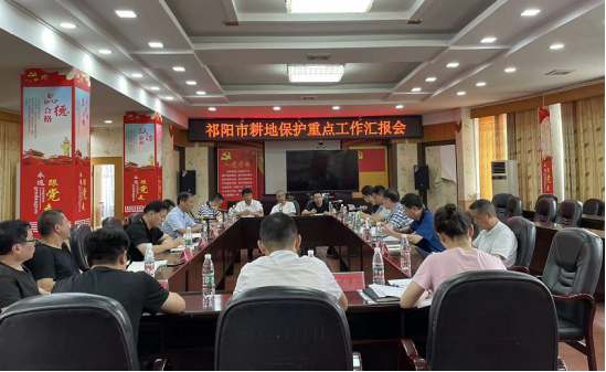 永州市自然资源和规划局来祁督导耕地保护重点工作