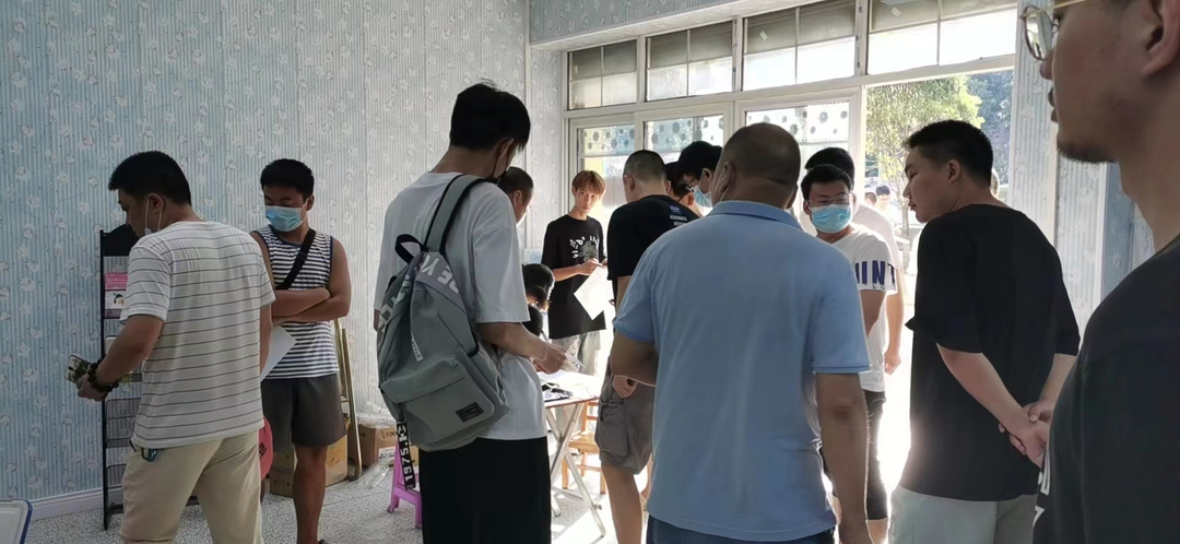 茅竹镇开展2022年秋季征兵初检工作