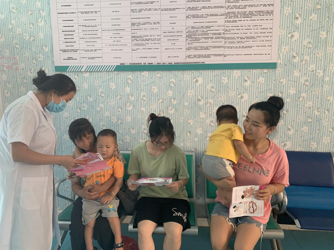 大忠桥镇卫生院：母乳喂养促进 健康教育先行