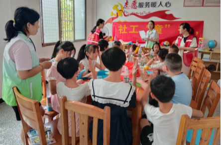 祁阳民政：社工“童”行  “艺”起向未来