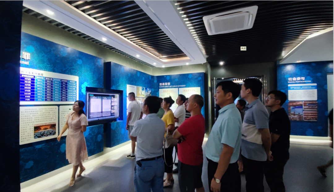 下马渡镇：参观禁毒教育基地  强化禁毒防毒意识
