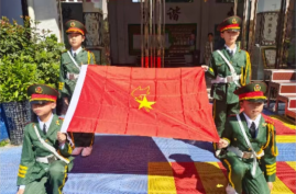 伯爵小学庆祝建队73周年  暨“红领巾向党.喜迎二十大”少先队入队活动