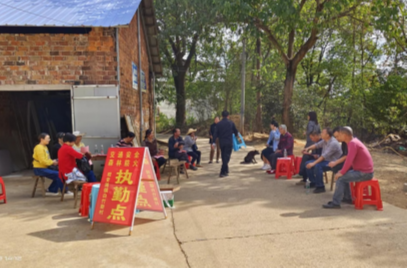 祁阳市科技和工业信息化局开展森林防灭火工作