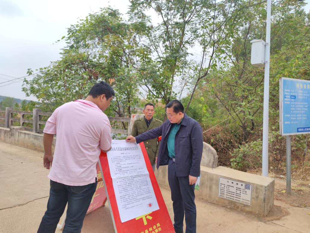 长虹街道：筑牢森林防灭火安全墙