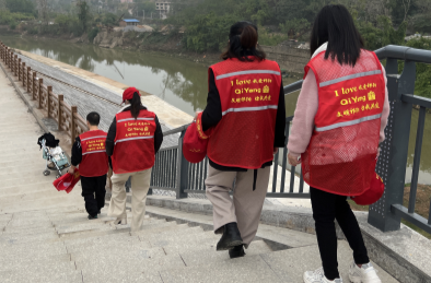 祁阳市妇幼保健院开展“河小青”志愿服务活动