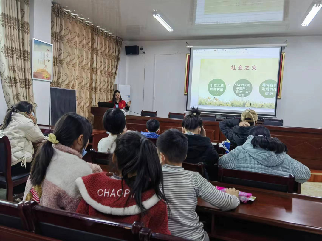 祁阳市妇联：巾帼宣讲促禁毒 绿色健康迎新春