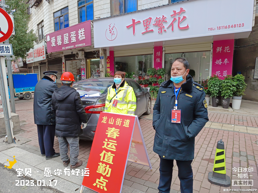 龙山街道：多举措全力做好春运工作
