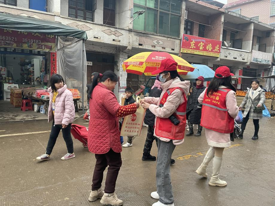 大忠桥镇开展“送法下乡”活动