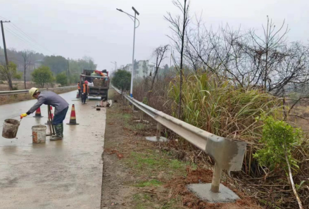 祁阳市公路建设养护中心：节后养护加速度