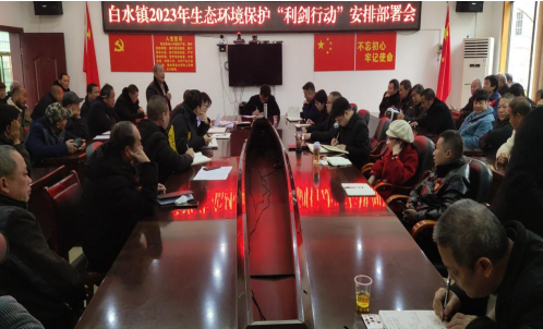 白水镇开展生态环境保护领域风险隐患大排查行动