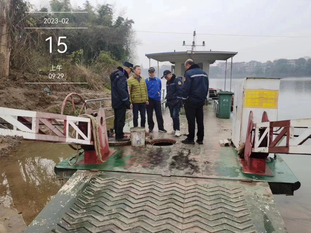 祁阳交通执法大队开展渡口渡船安全排查整治行动