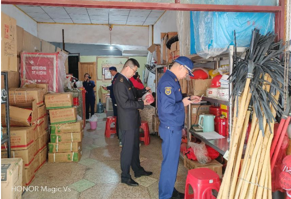 祁阳市市场监管局联合消防救援大队开展打击制售假冒伪劣消防产品专项整治行动