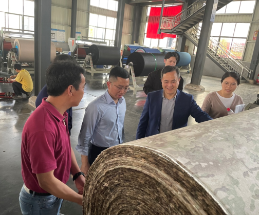 省发改委来祁调研白水纺织小镇建设工作