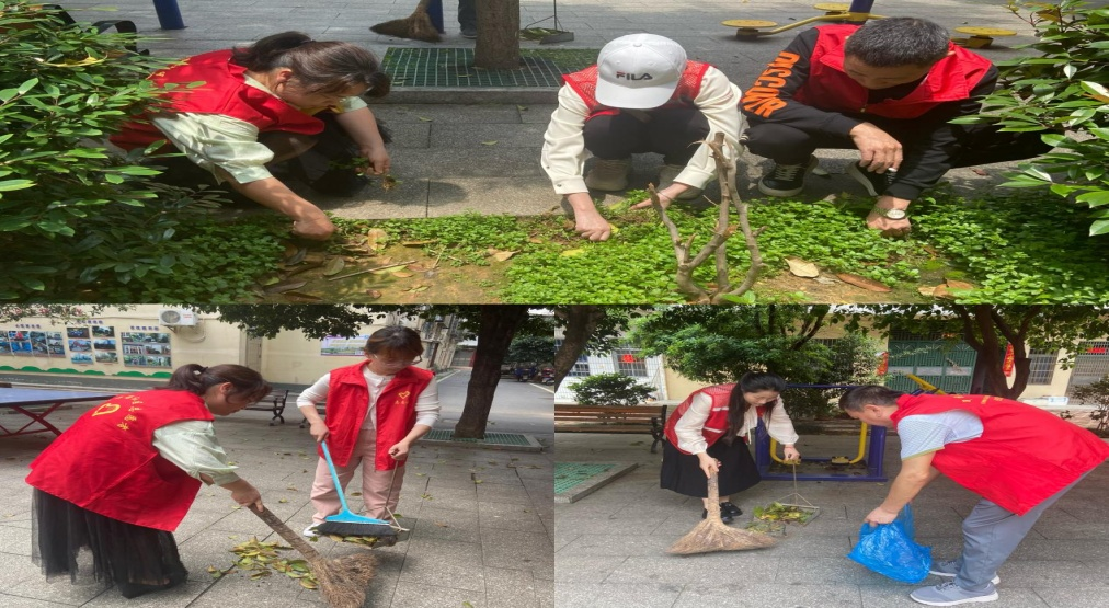 长虹街道人民西路社区：服务进小区，争创文明城