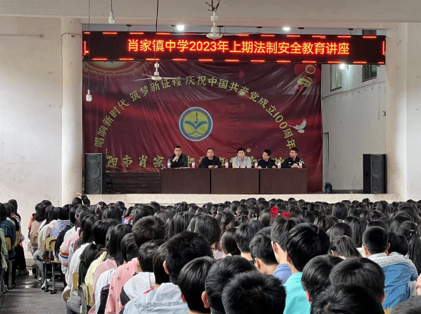 肖家镇：“利剑”执手 “护蕾”同心