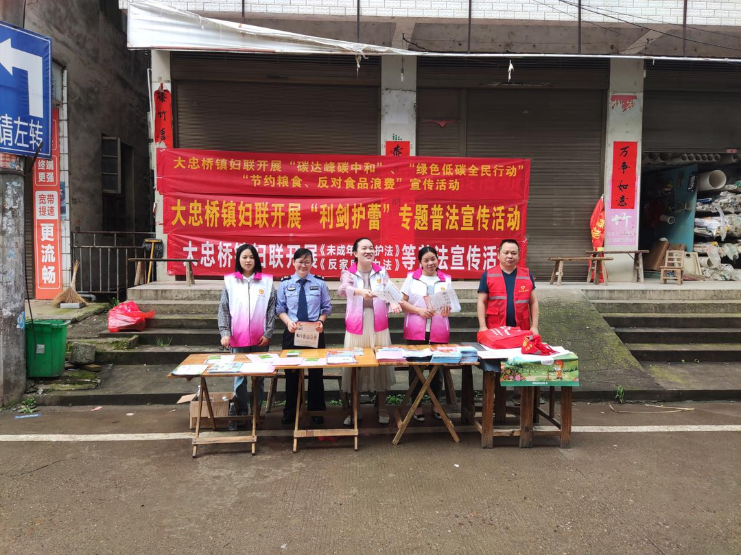 大忠桥镇:“利剑护蕾”在行动 普法宣传护成长