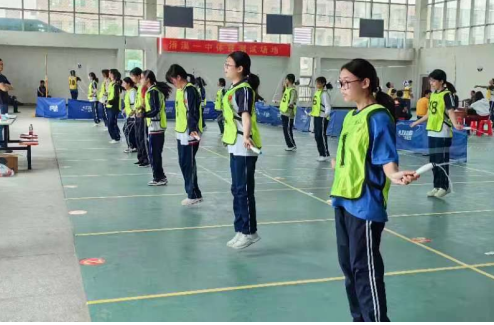 祁阳圆满完成初中体育学业水平考试组考工作