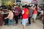 人民西路社区开展“体检进社区·真情暖人心”活动