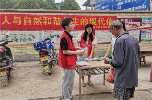 肖家镇开展“六五环境日”主题宣传活动
