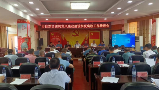 祁阳市自然资源局召开党风廉政和反腐败工作推进会