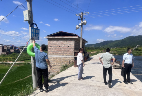 祁阳市司法局深入梅溪镇开展防溺水专项督查