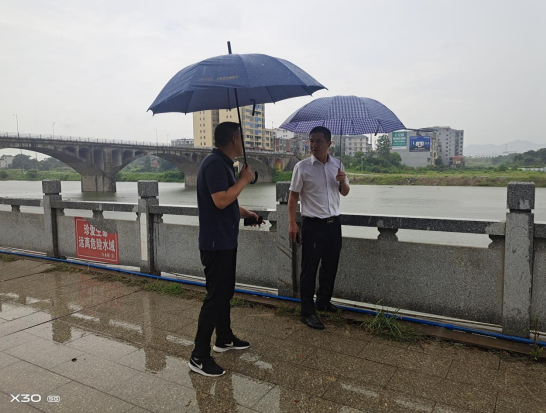 章乐赴白水镇督导防溺水工作