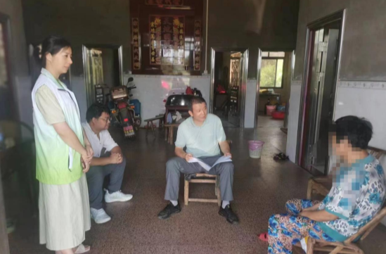 梅溪镇：走访涉毒人员，走心更暖心