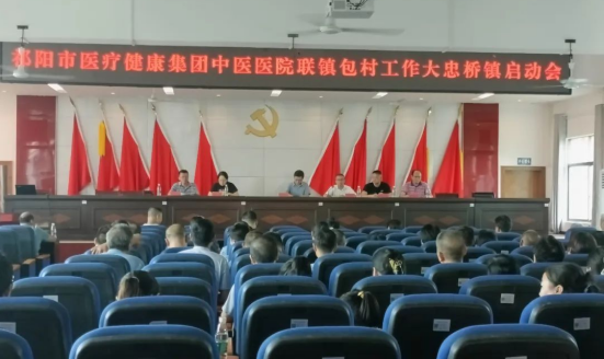 祁阳市医疗健康集团中医医院联镇包村工作大忠桥镇启动会顺利召开