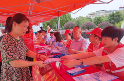 祁阳市委网信办开展网络安全宣传志愿服务活动