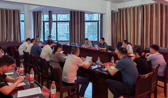 祁阳市科技和工业信息化局召开全体干部职工大会